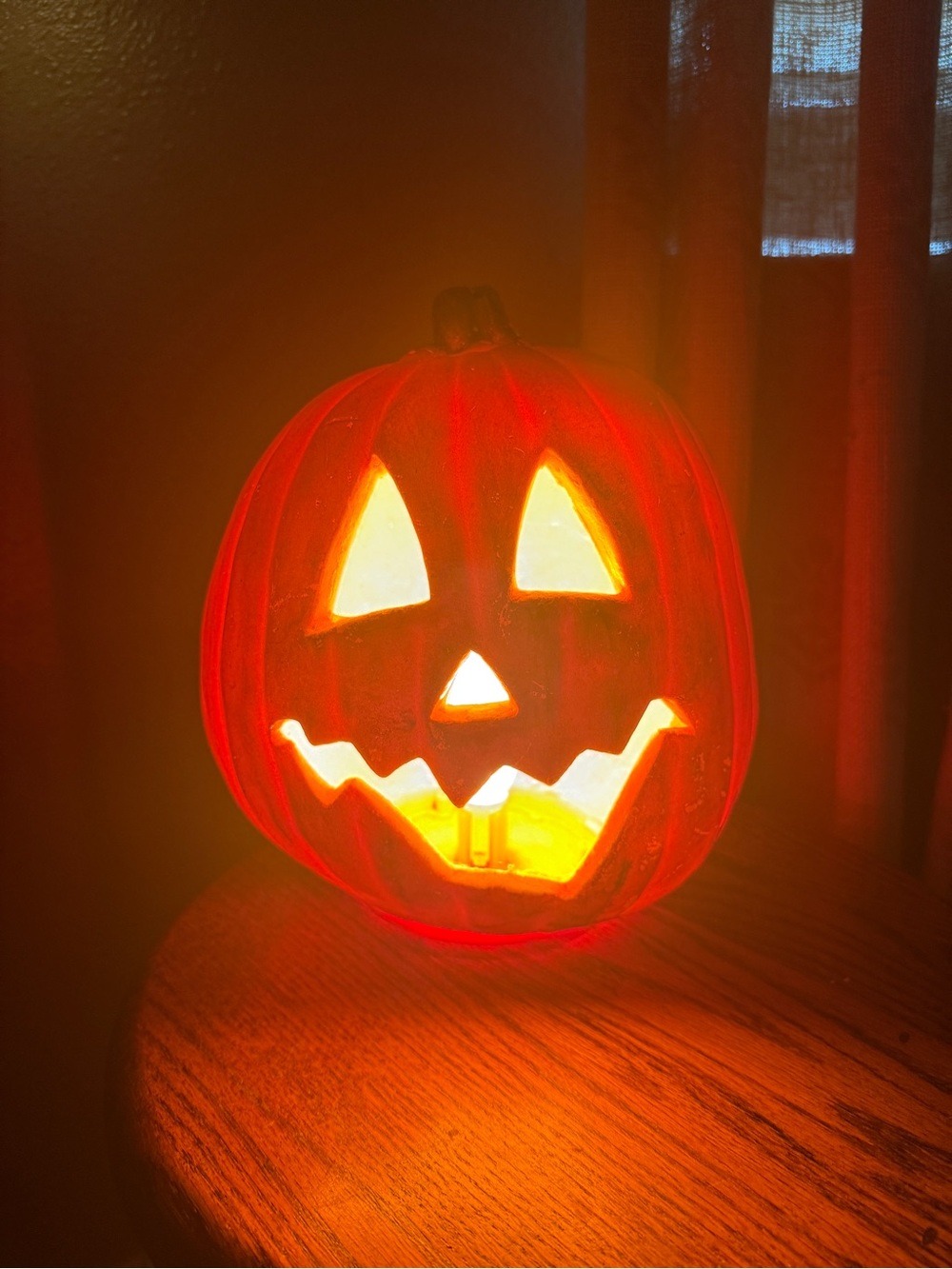 Vintage 1995 trend masters pumpkin blow mold